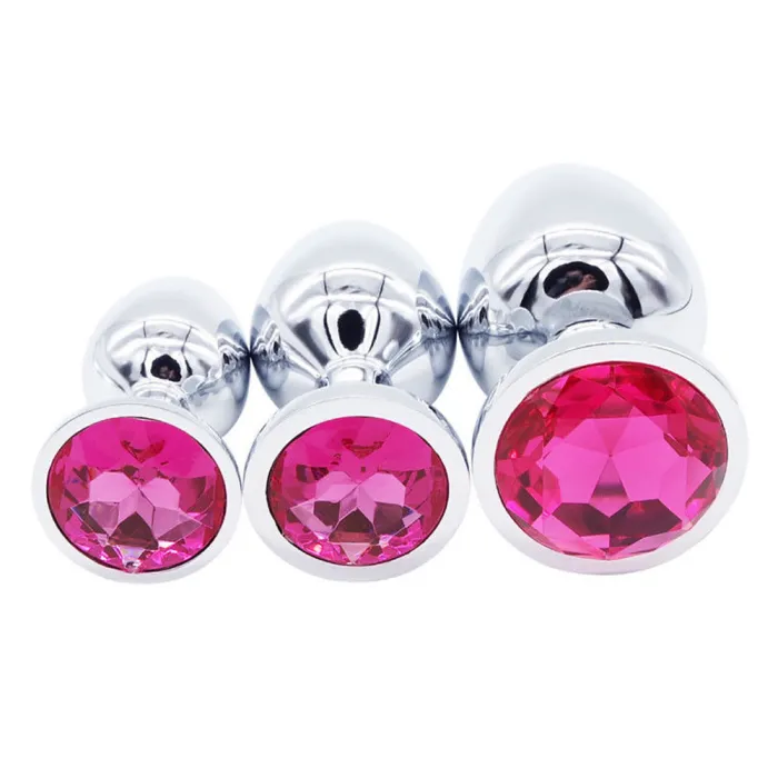 Anal Plugs Stainless Steel Metal Butt Plug (M)