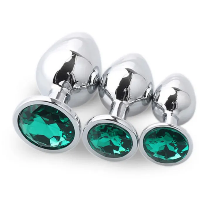 Anal Plugs Stainless Steel Metal Butt Plug (M)