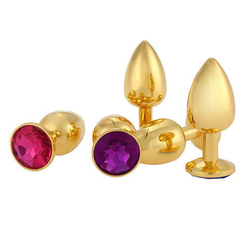 Anal Plugs Stainless Steel Metal Anal Butt Plug