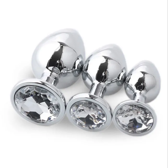 Anal Plugs Stainless Steel Metal Butt Plug (M)