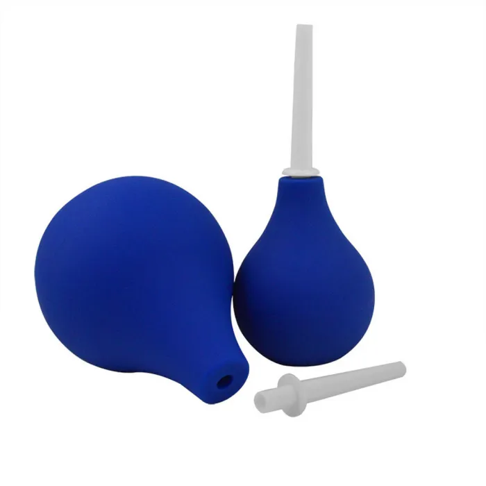 Anal Douche in Blue