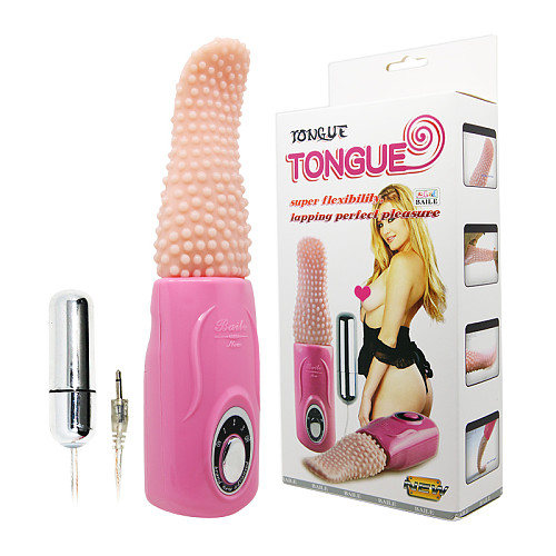 Vibrating Tongue Teaser Toy With Extra