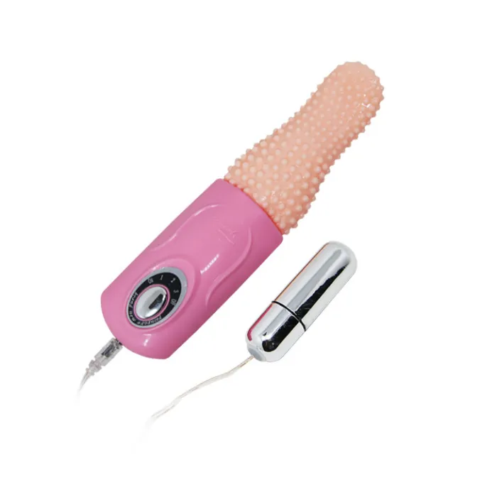Vibrating Tongue Teaser Toy With Extra