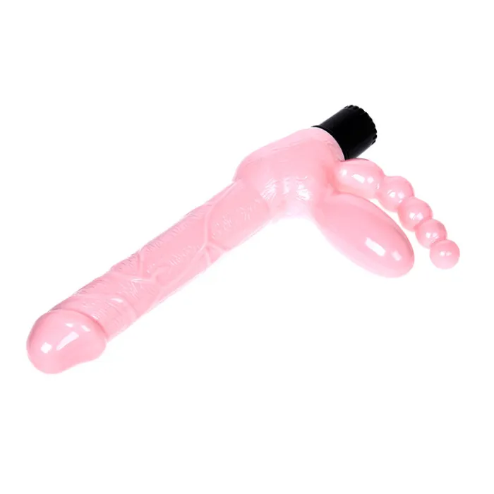 Vibrating Strapless Strap On Delivers Dildos