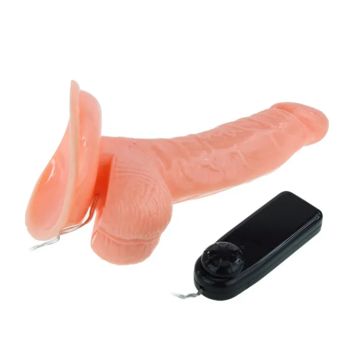 Vibrating Realistic G-Spot Cured Dildo