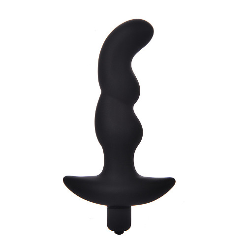 Silicone Vibrating Anal Butt Beads Plug