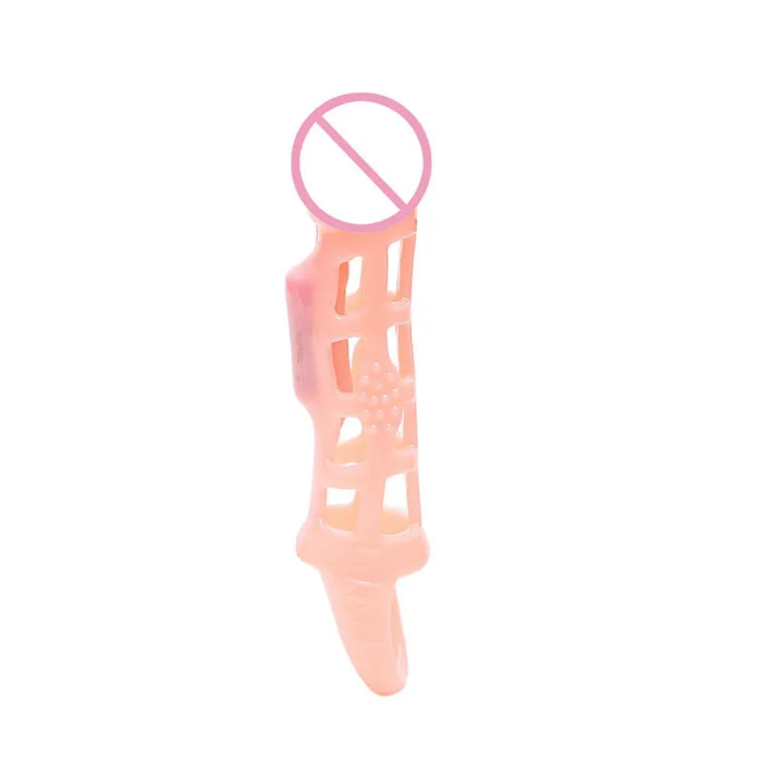 Vibrating Penis Extender With Cock Ring