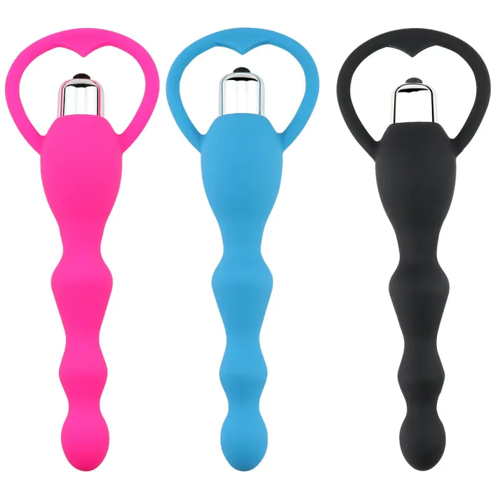 Vibrating G-Spot Massager Anal Plugs - 10 Frequencies