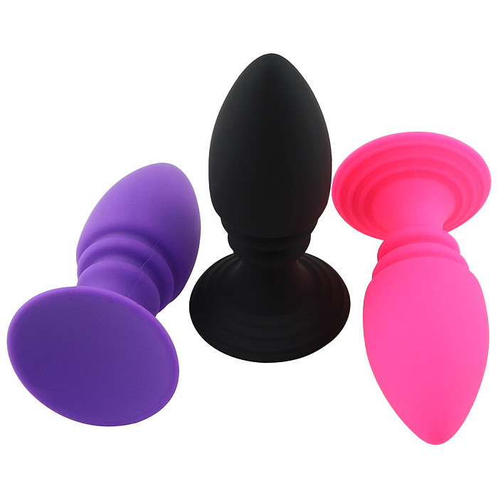 Anal Butt Plug Strong Suction Cup Anal Beads