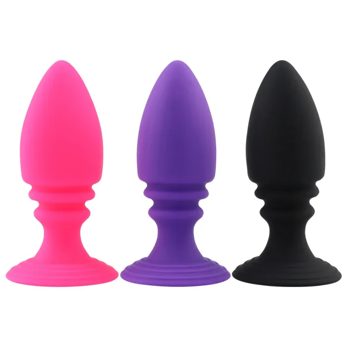 Anal Butt Plug Strong Suction Cup Anal Beads