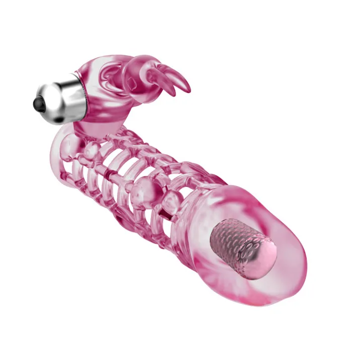 10 Speed G-spot Vibrating Crystal Sleeve