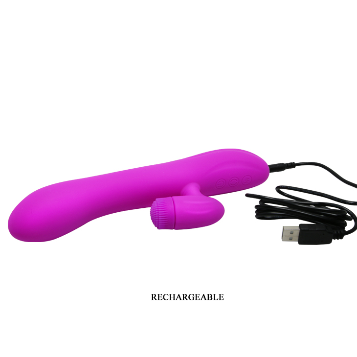 Purple USB Rechargeable G-Spot Vibrator