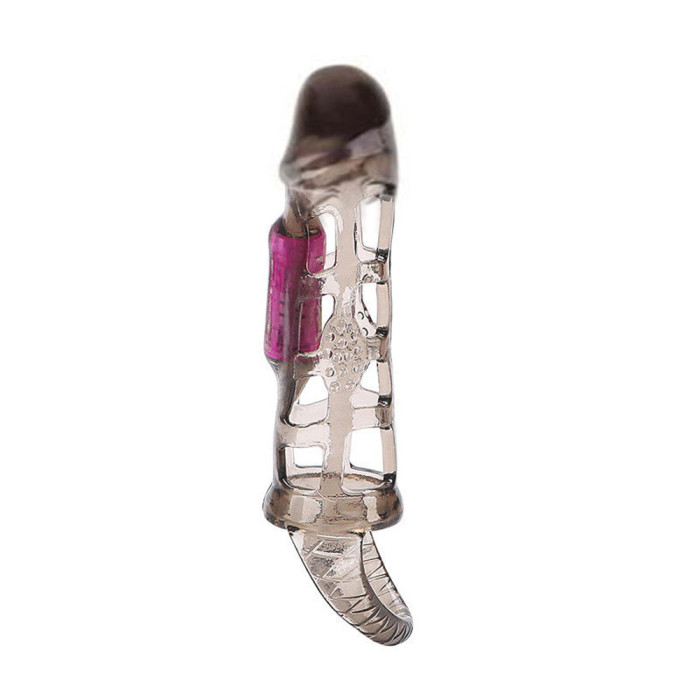 Vibrating Penis Extender With Cock Ring