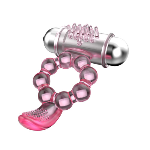 Vibrating Cock Ring In Pink