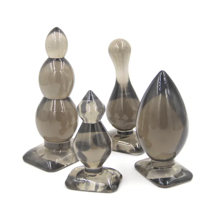 Silicone Crystal Anal Plug Butt Plug