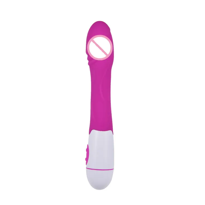 Vibrating Dildo Silicone Vibrator Female G Spot Massager
