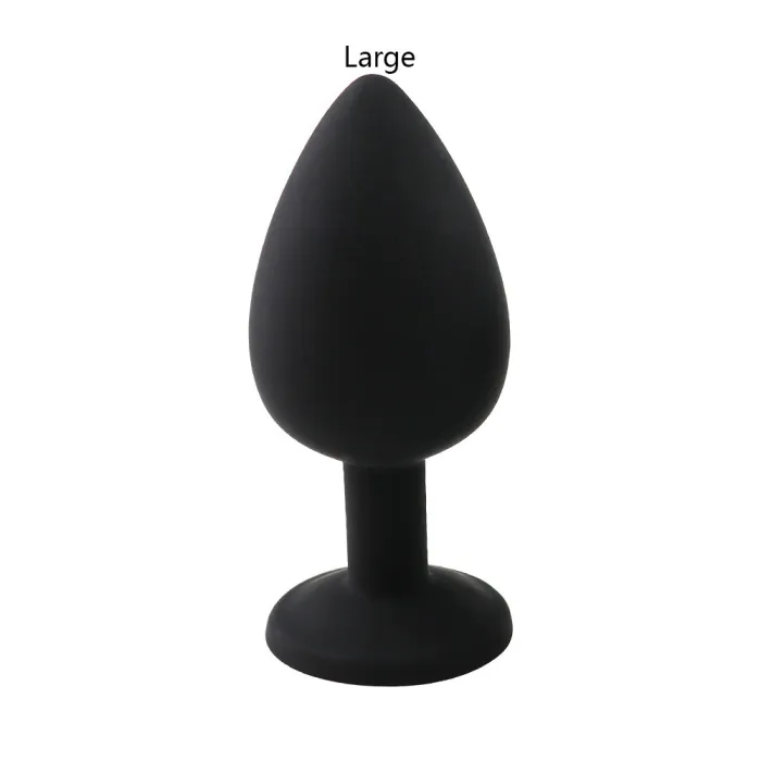 Jewelry Anal Plug Silicone Waterproof Training Kit