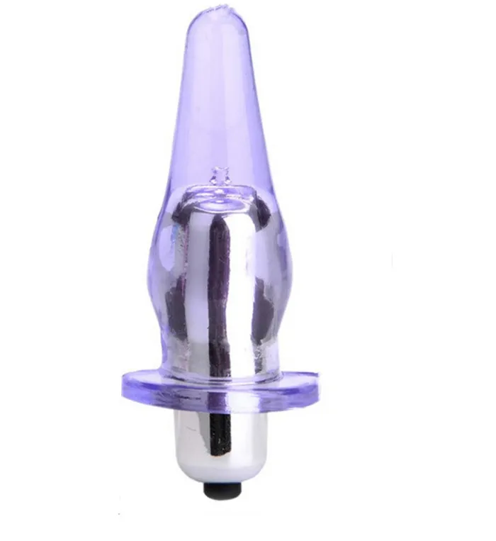 Vibrating Butt Plug Dildo Vibrator