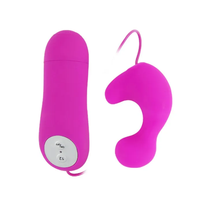 12 Speed G-Spot Silicone Vibrator Egg