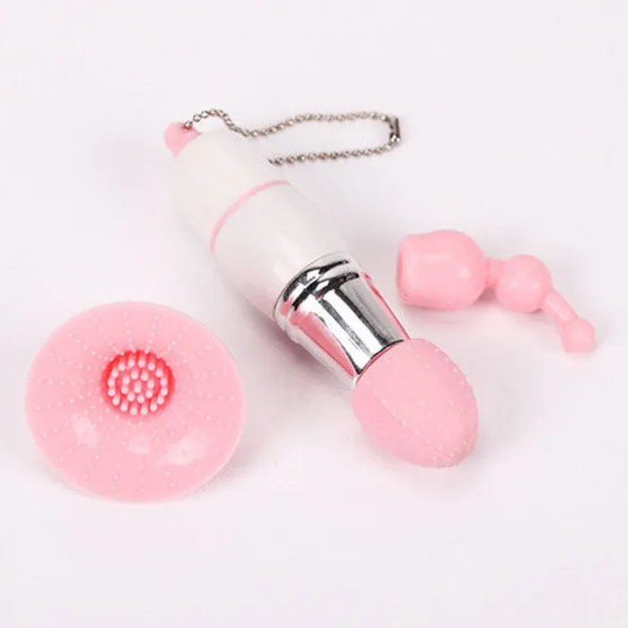 Vibrating 3 in 1 Clitoris Stimulator Nipple Stimulation