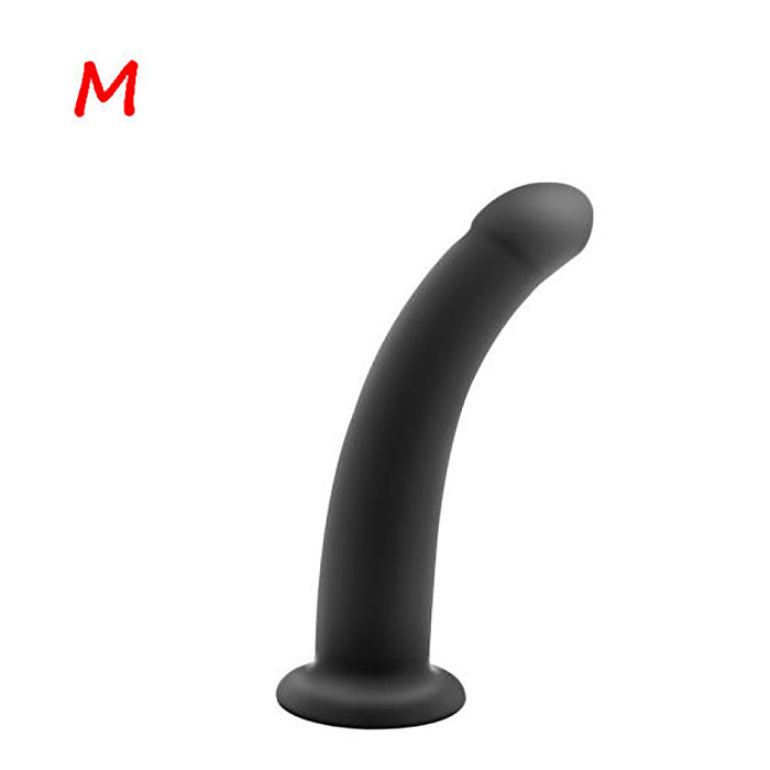 Unisex Silicone Anal Butt Plug Suction Cup Dildo