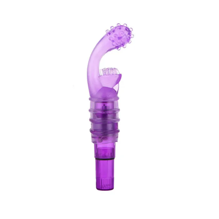 Unisex Finger Vibrator Rabbit Vibrating Dildo