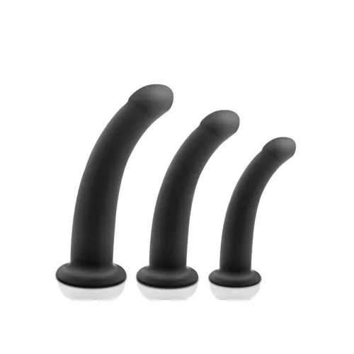 Unisex Silicone Anal Butt Plug Suction Cup Dildo