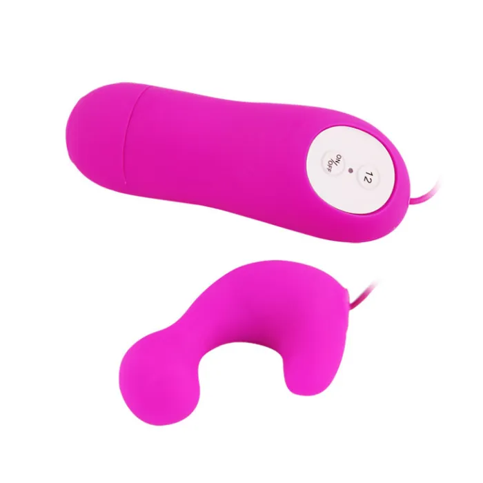 12 Speed G-Spot Silicone Vibrator Egg