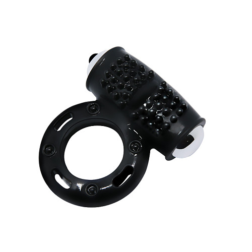 10 Speed Vibrating Cock Ring In Black