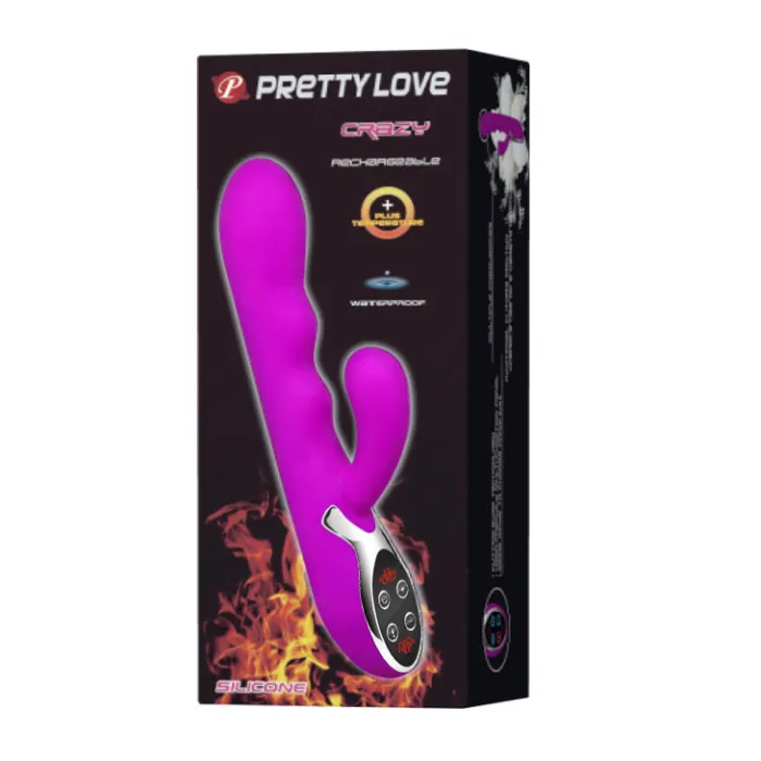 10 Speed Waterproof Rechargeable Vibrator