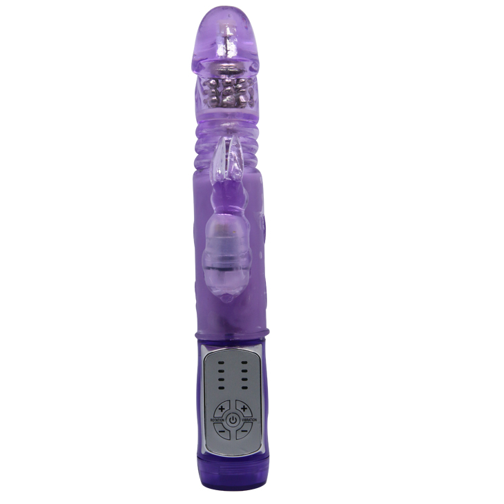 Rabbit Vibrator In Purple Dildo