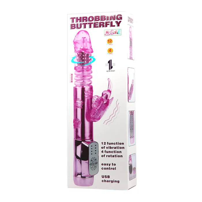 12 Speed Butterfly-shaped Rabbit Vibrator