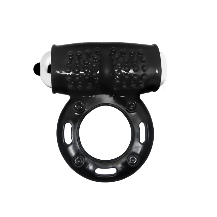 10 Speed Vibrating Cock Ring In Black