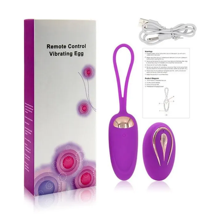 12 Speed Vibrating Egg Wireless Remote Control Vibrator