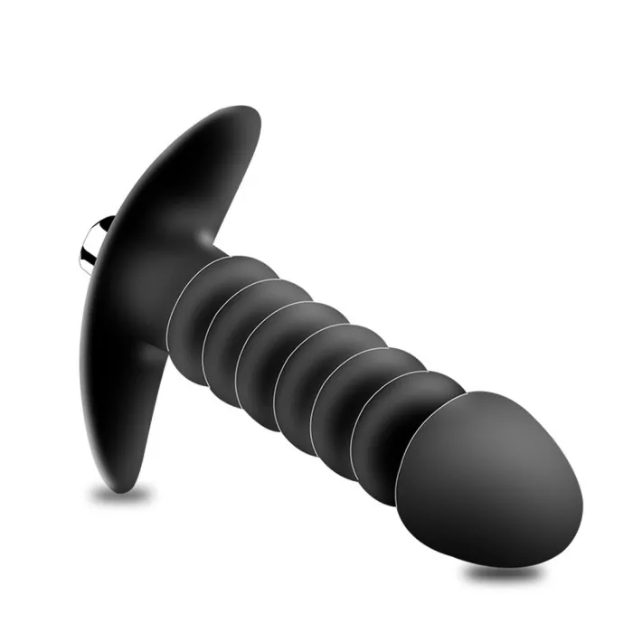 Anal Beads Plug Vibrating Dildo