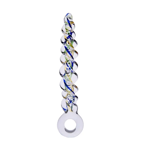 Spiral Glass Dildos Anal Plug