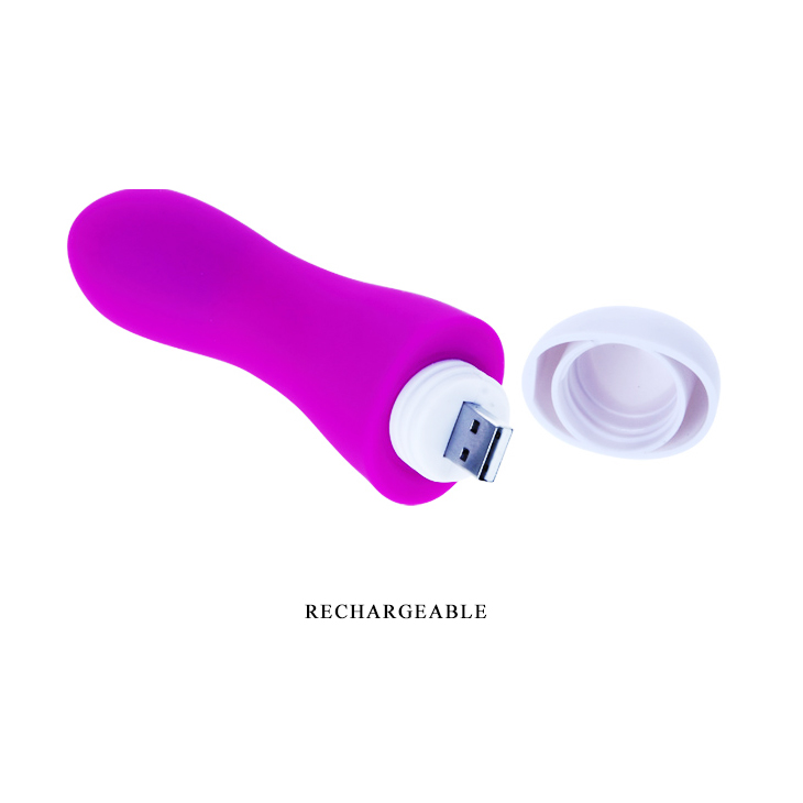 USB Rechargeable Silicone Vibrator