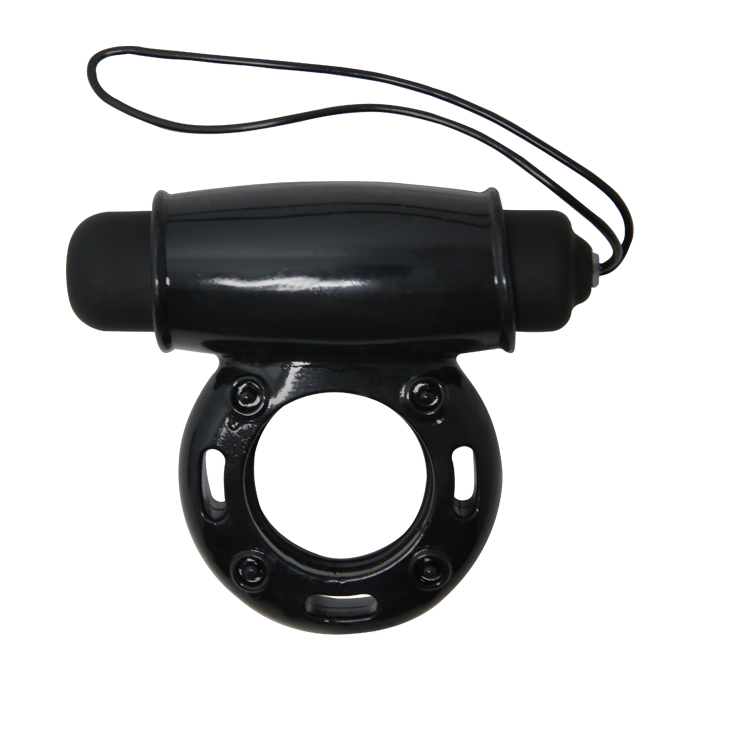 20 Speed Vibrating Cock Ring In Black