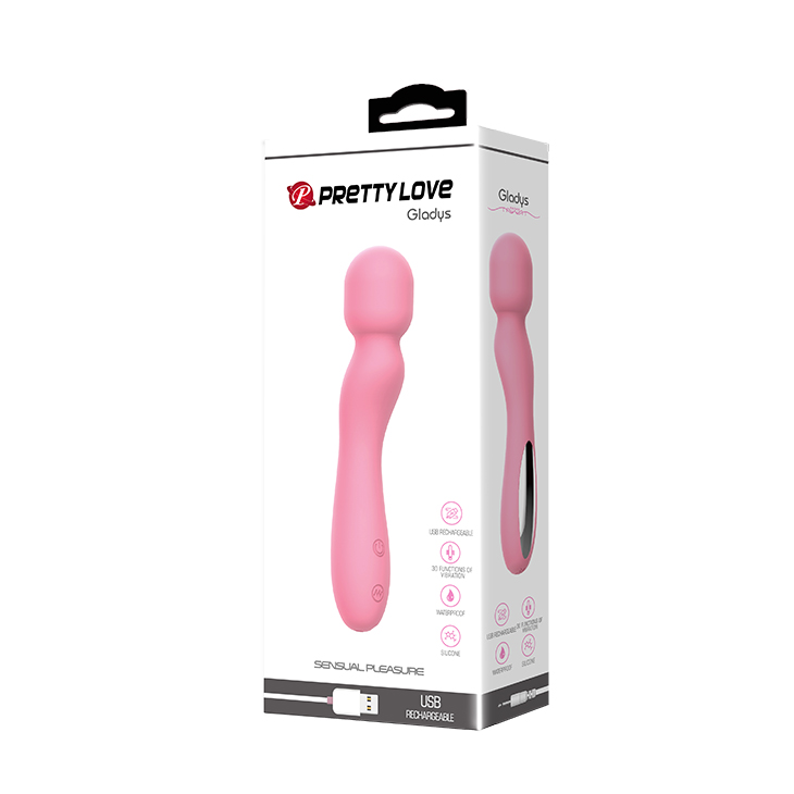30 Speed Pink USB Rechargeable Vibrator