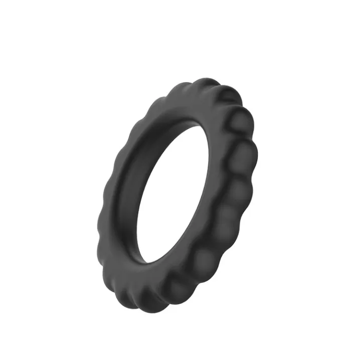 Silicone Cock Ring in Black