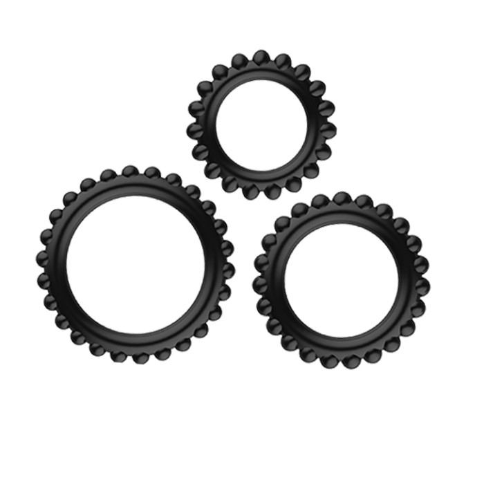 Silicone Cock Rings 3pcs/Set