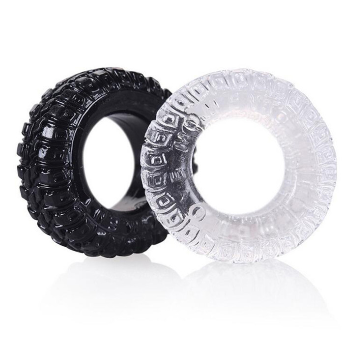 Tire Type Silicone Delay Ejaculation Cock Ring
