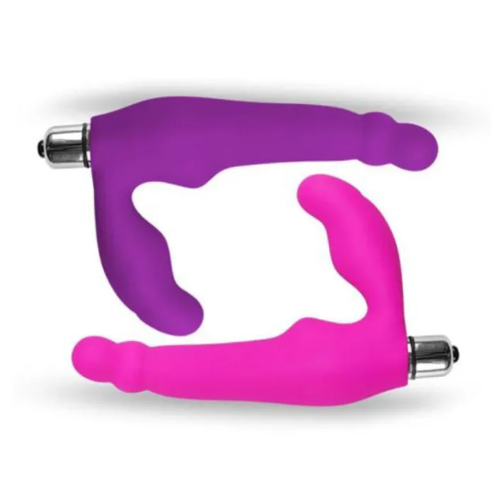 Strapless Strapon Dildo Vibrator G-Spot Massager