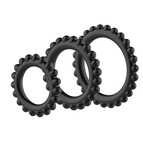 Silicone Cock Rings 3pcs/Set