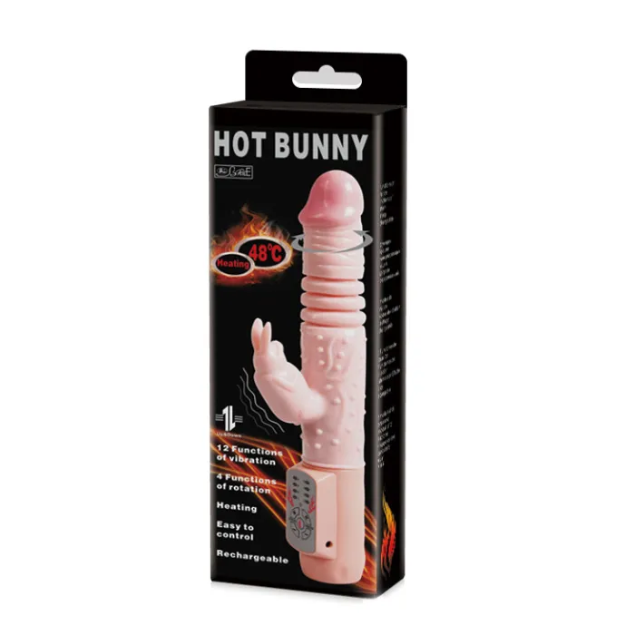 12 Speed Vibrating Rabbit USB Vibrator