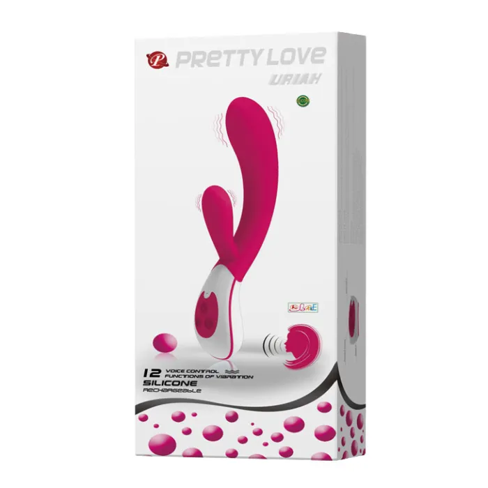 12 Speed USB Rechargeable Vibrator In Pink