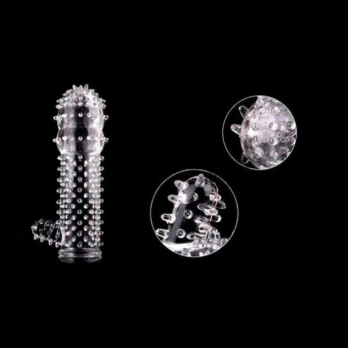 Stimulate Ejaculation Delay Penis Sleeve Reusable Condom