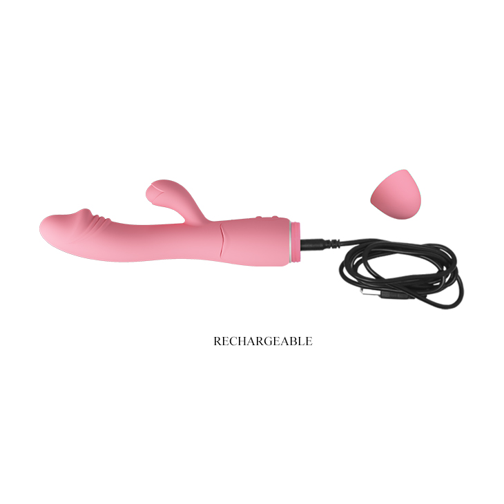 USB Rechargeable Vibrator_pink