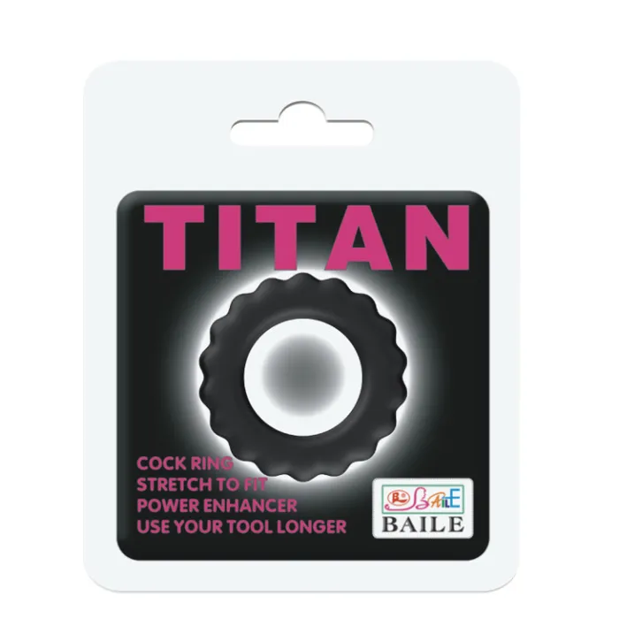 Silicone Cock Ring in Black