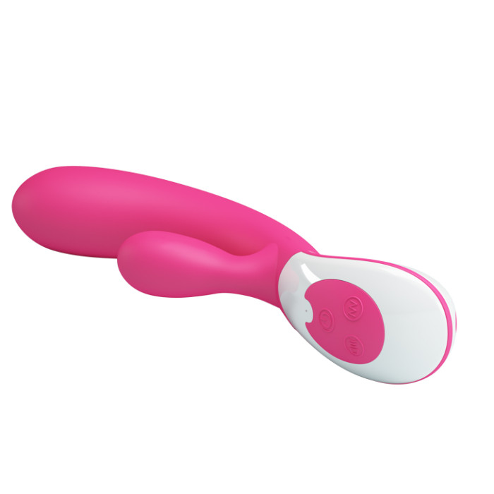 12 Speed USB Rechargeable Vibrator In Pink